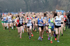 Girls under-15s British Athletics Liverpool Cross Challenge, Sefton Park, Liverpool. Photo:  David T. Hewitson/Sports for All Pics